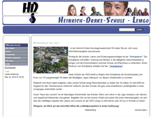 Tablet Screenshot of heinrich-drake-schule.de